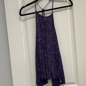 Navy high neck American Eagle Top Women’s small